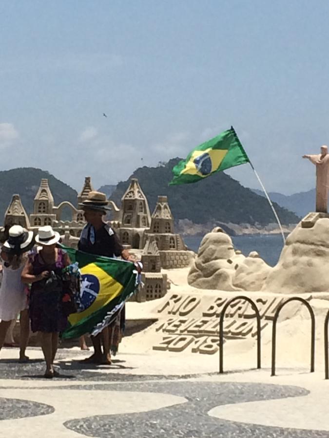 Apartamento Copacabana - Quadra Da Praia Rio de Janeiro Kültér fotó