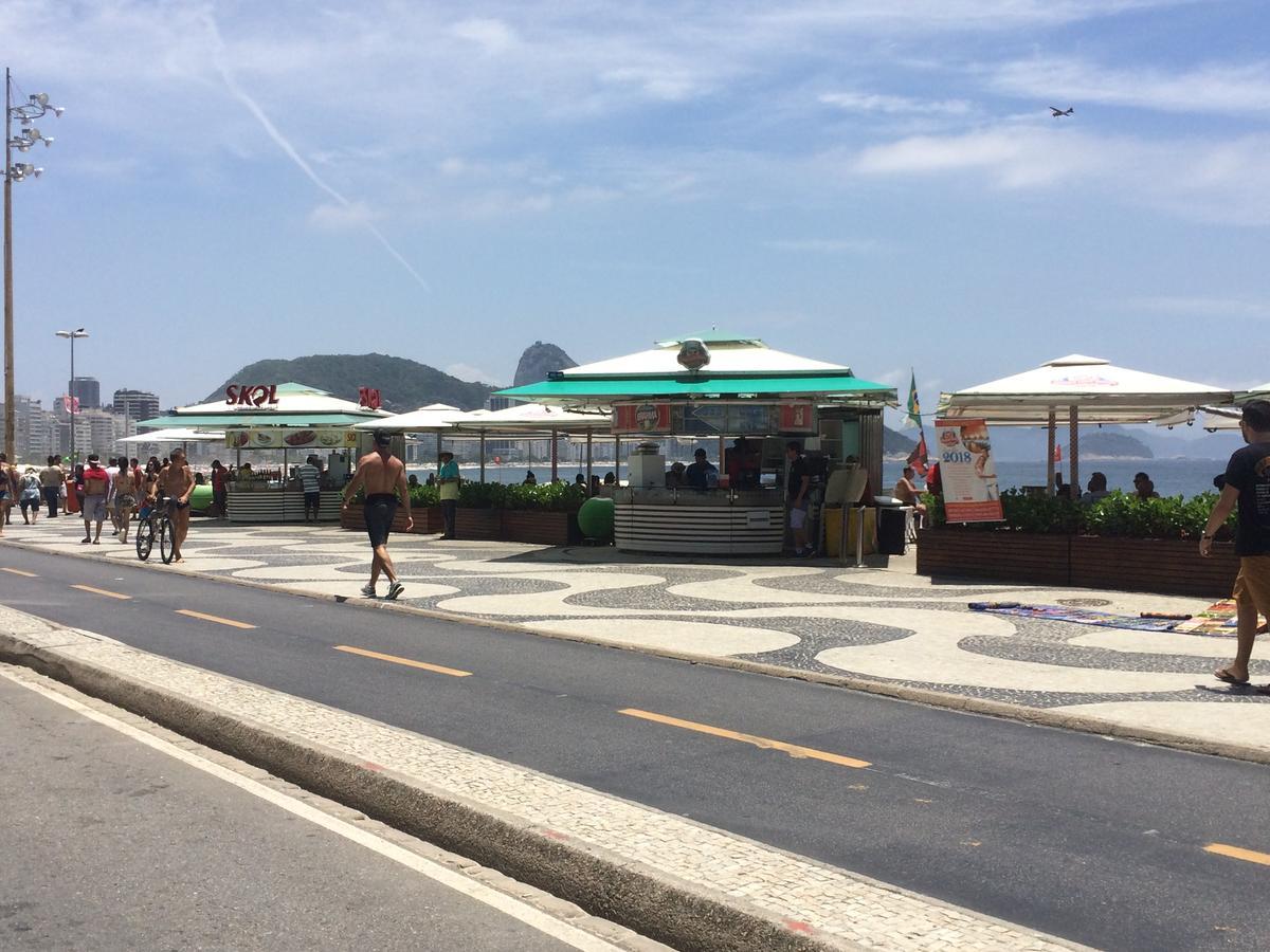 Apartamento Copacabana - Quadra Da Praia Rio de Janeiro Kültér fotó