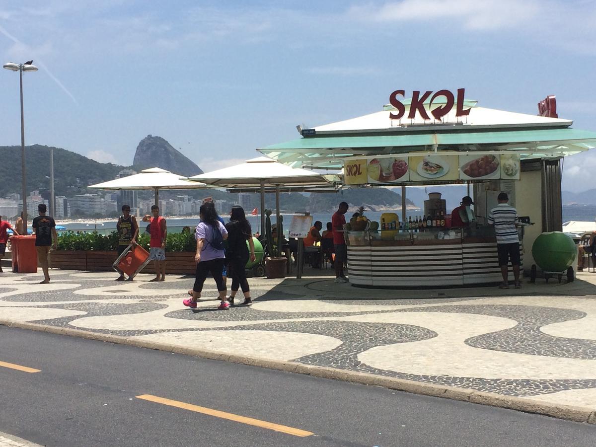 Apartamento Copacabana - Quadra Da Praia Rio de Janeiro Kültér fotó