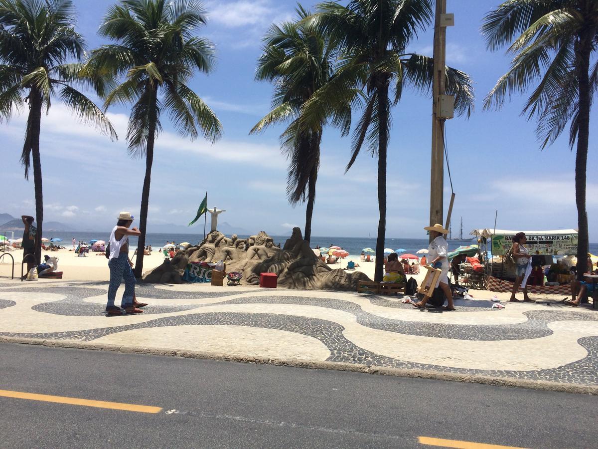 Apartamento Copacabana - Quadra Da Praia Rio de Janeiro Kültér fotó
